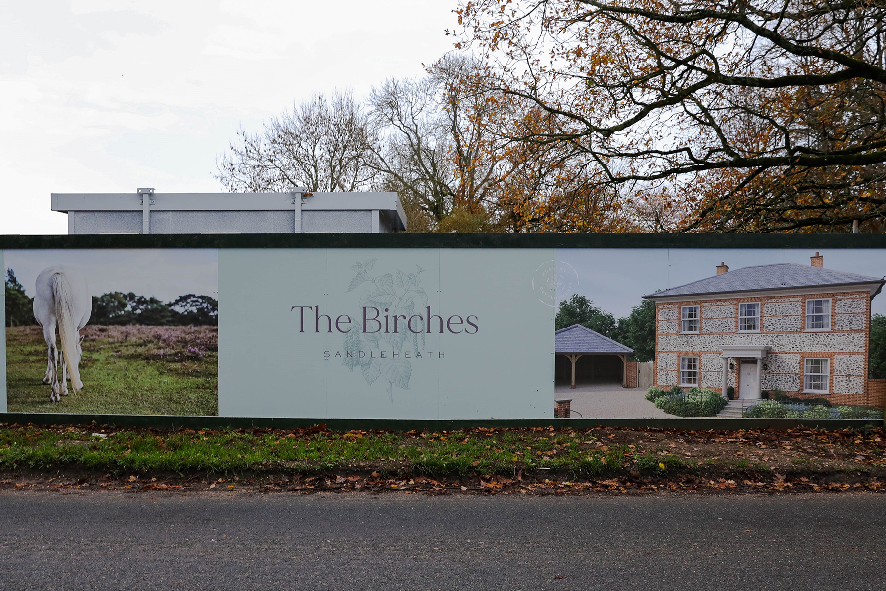 Building in progress at The Birches, by Healthy Developments