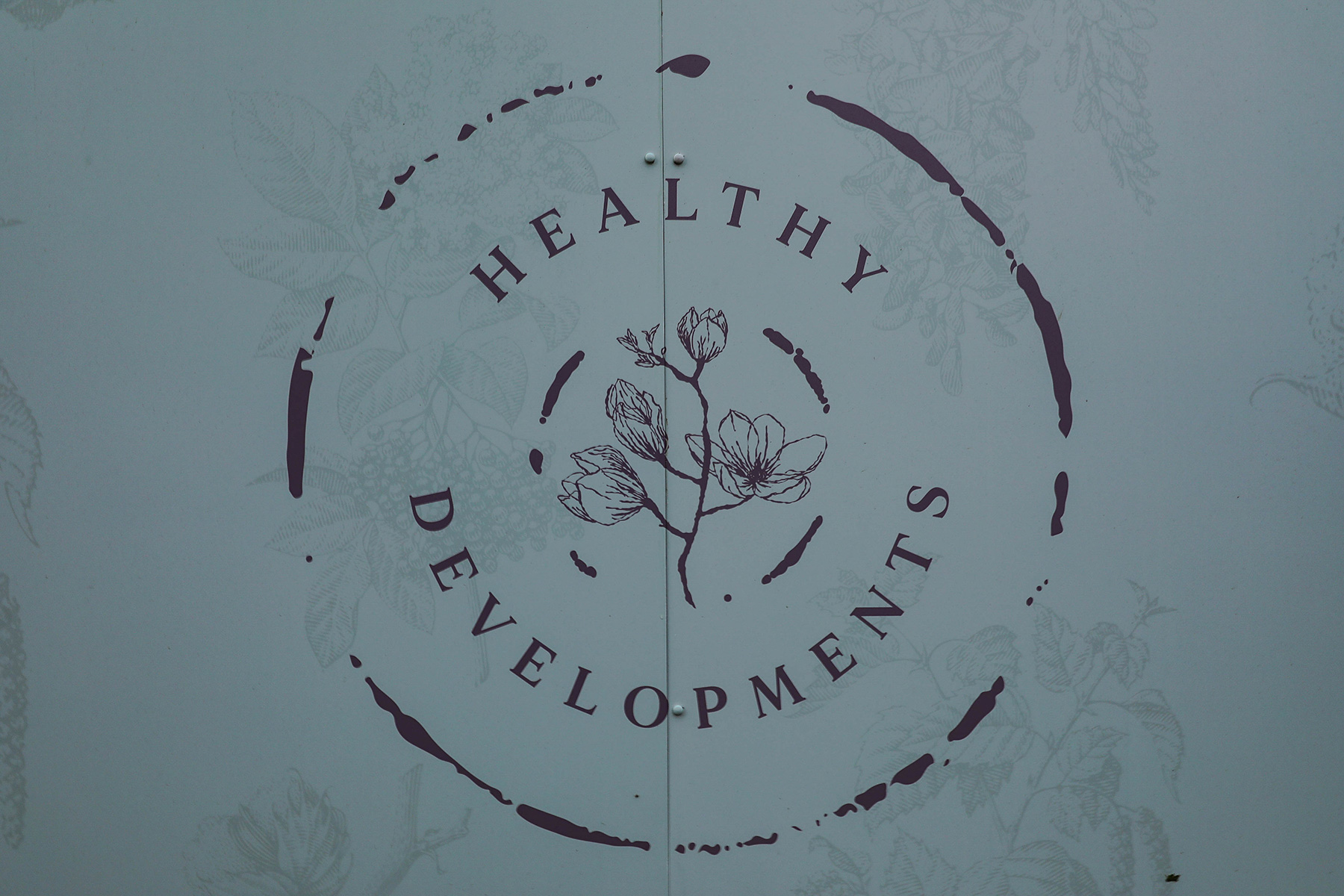 Building in progress at The Birches, by Healthy Developments