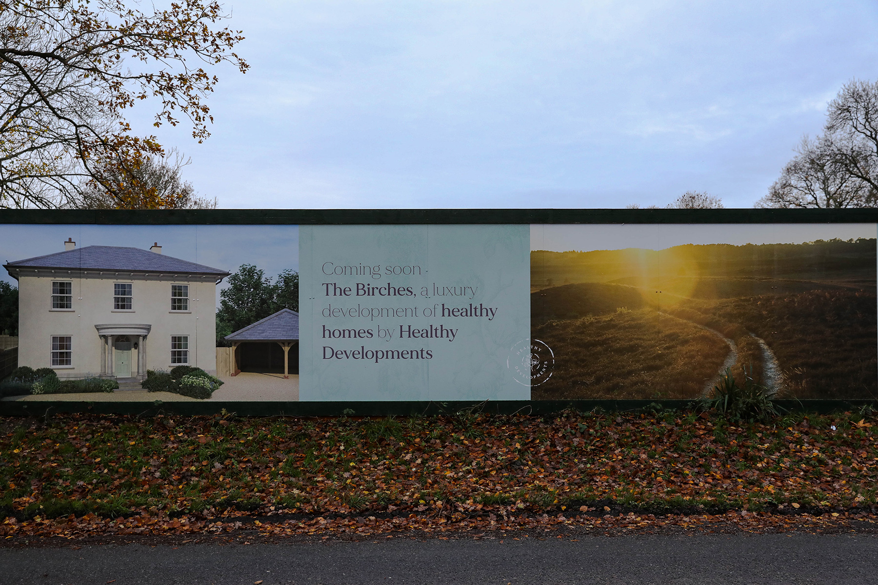 Building in progress at The Birches, by Healthy Developments