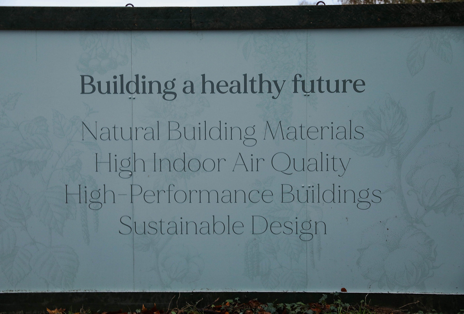 Building in progress at The Birches, by Healthy Developments